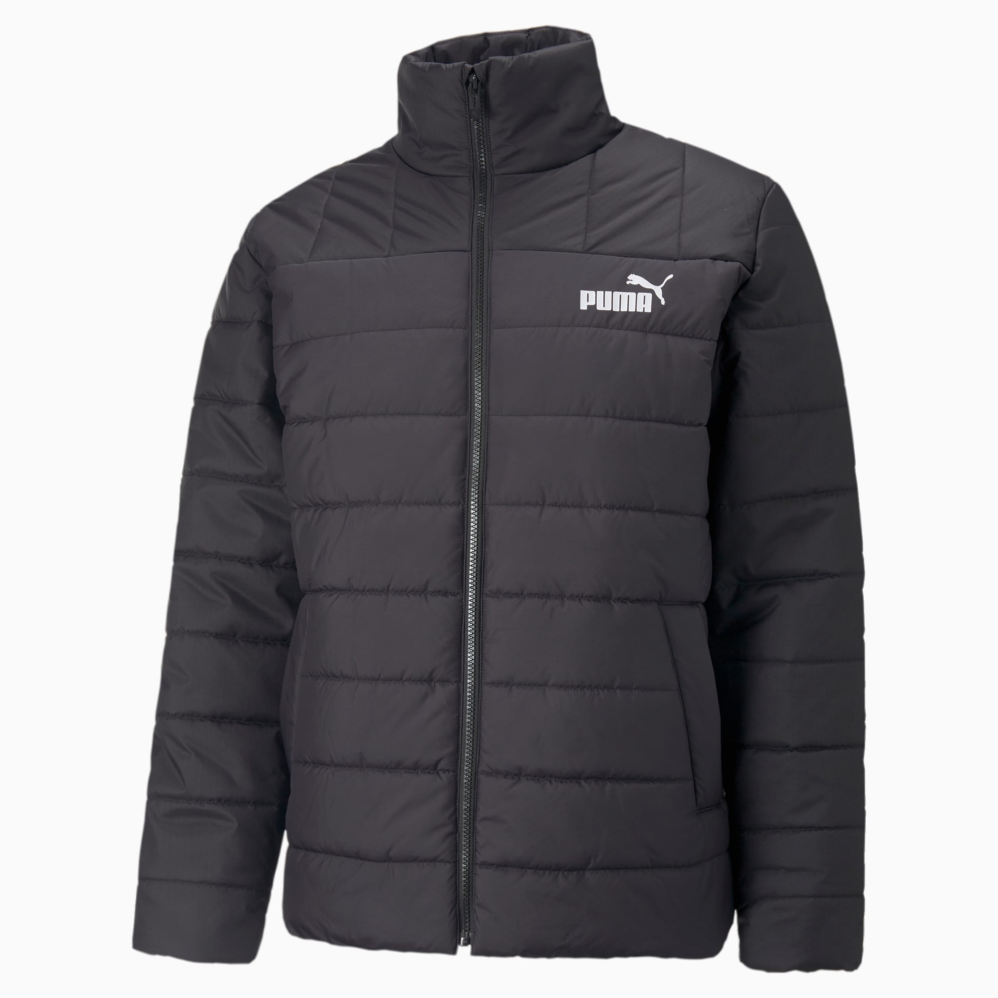Black puma coat sale